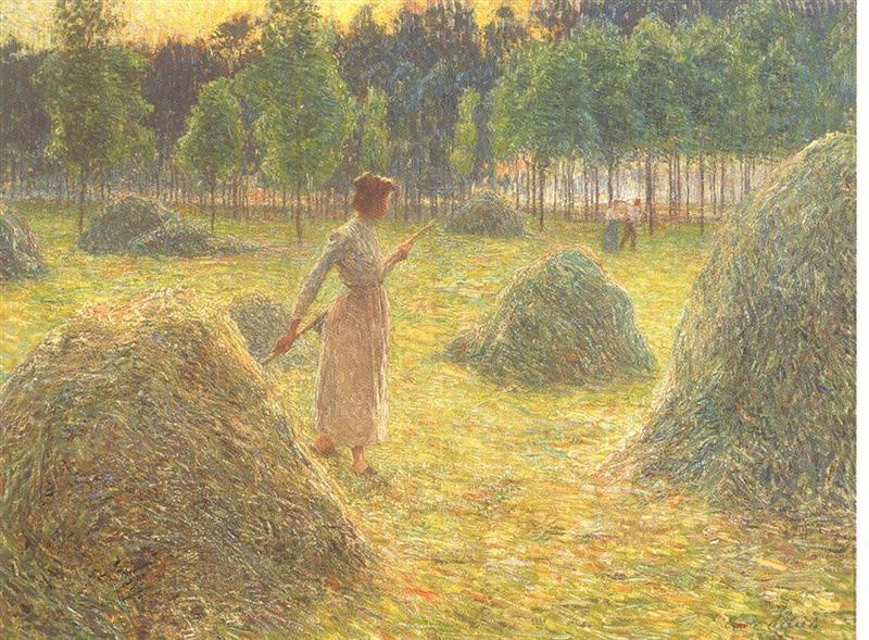 Emile Claus Hay stacks